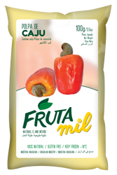 Nerkowiec - Caju 100% miąższ (puree owocowe, sok z miąższem) bez cukru 2kg (20x100g)