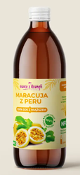 Marakuja z Peru 100% sok z miąższem bez cukru 500 ml