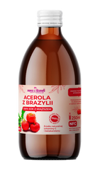 Acerola sok z miąższem bez cukru 250 ml