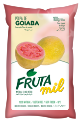 Gujawa Guawa puree owocowe, pulpa, bez cukru 100g