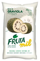 Graviola, Guanabana, Flaszowiec miąższ (puree owocowe, pulpa, sok z miąższem) bez cukru 100g
