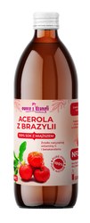 Acerola sok z miąższem bez cukru 500ml